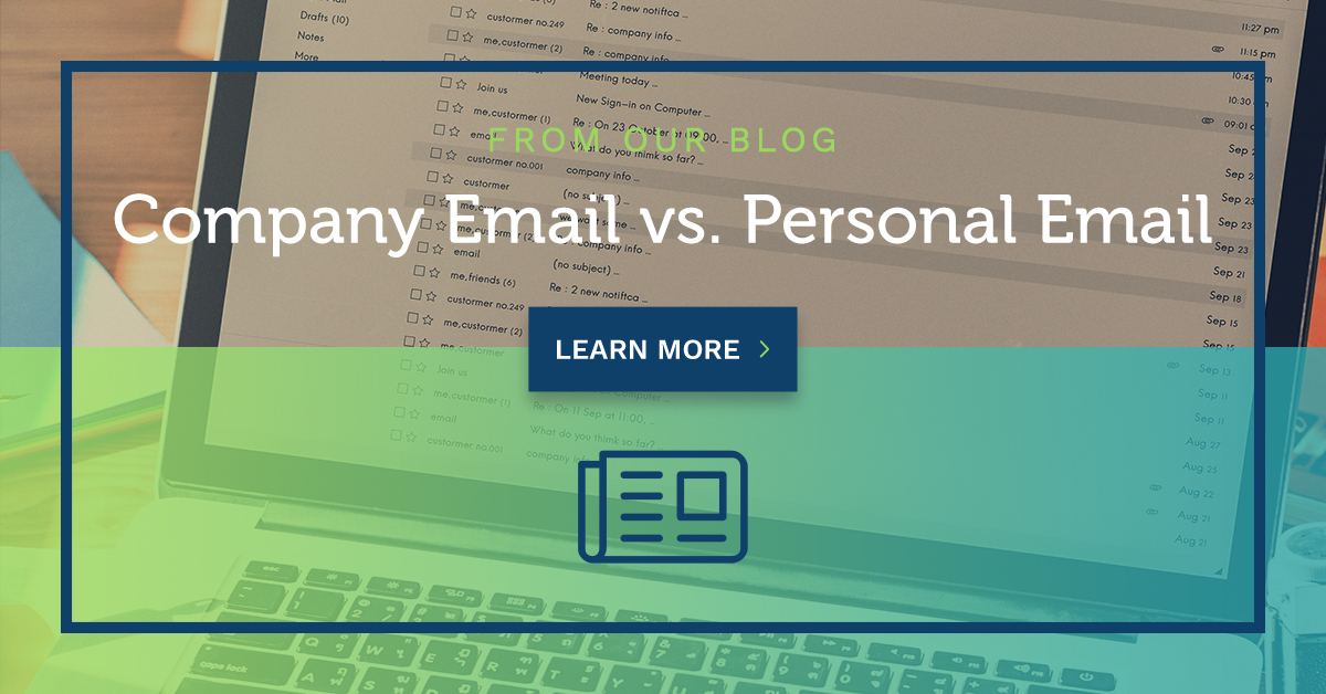 Company Email Vs Personal Email