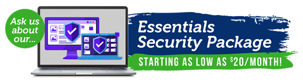Essentials Security Package Banner Essentials Security Package Banner